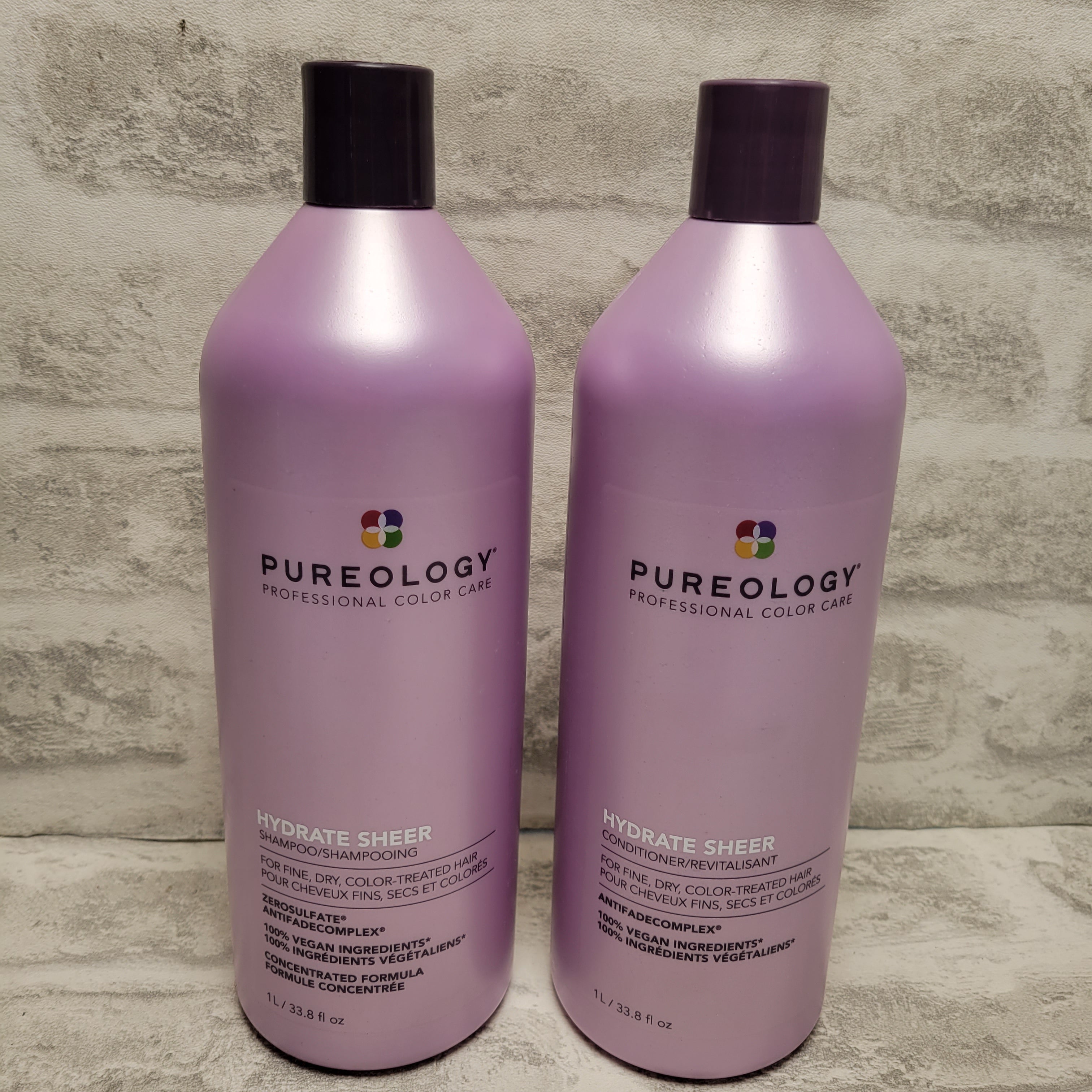 Pureology Hydrate Sheer Shampoo & Conditioner Duo Set 33.8 oz. (7820269322478)